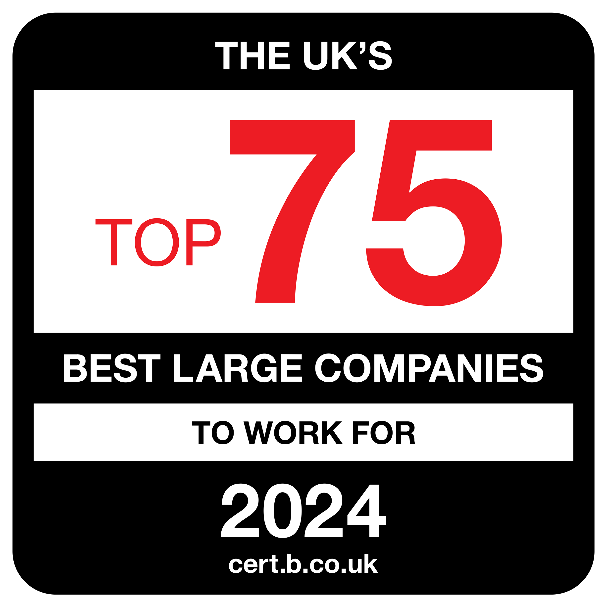 Best Companies 75 UK